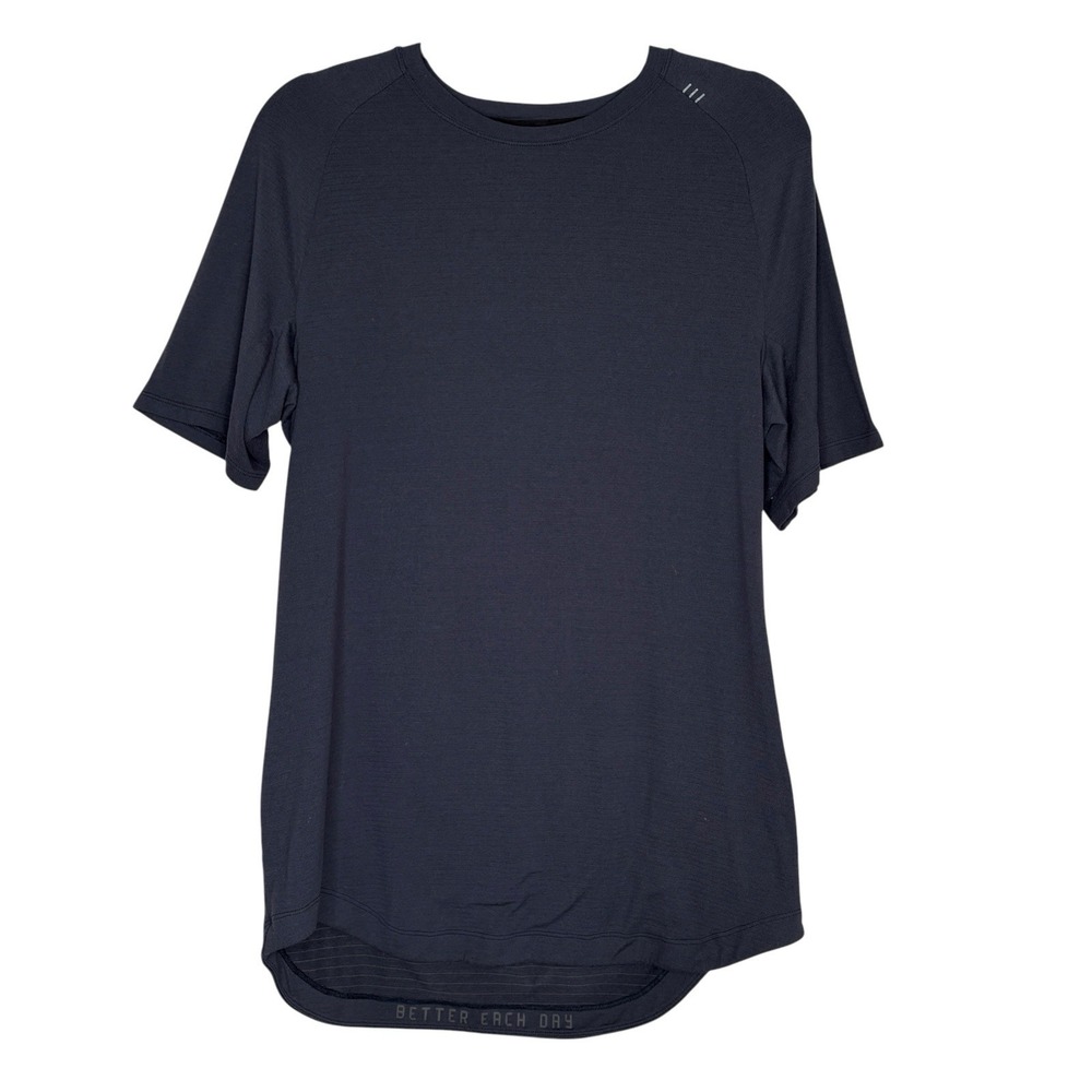 Lululemon Drysense Mesh Crewneck T Shirt M Training Workout Short Sl Stretchy